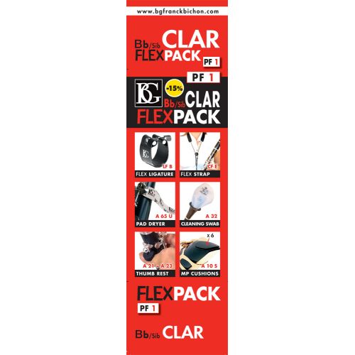 BG FRANCE FLEXPACK PF1 Bb CLARINET