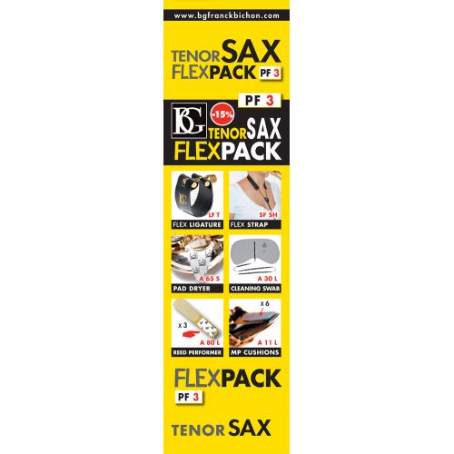 PF3 - ACCESSORIES PACK FLEXPACK TENOR SAXOPHONE