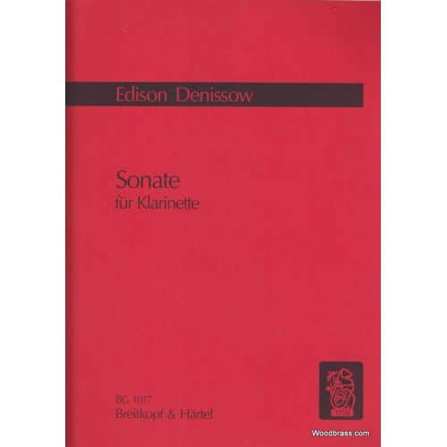 DENISSOW EDISON - SONATE POUR CLARINETTE SEULE