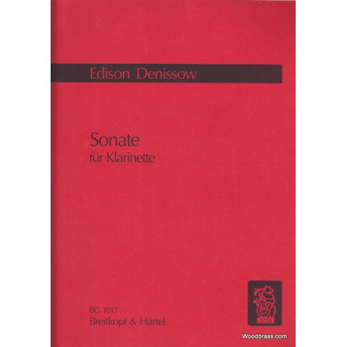 EDITION BREITKOPF Denissow Edison - Sonate Pour Clarinette Seule
