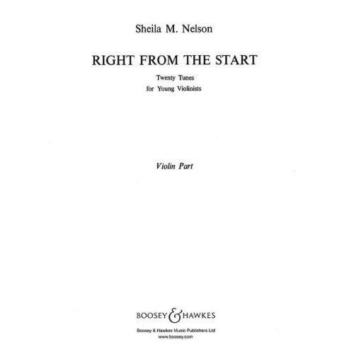 BOOSEY & HAWKES RIGHT FROM THE START - VIOLIN AND PIANO