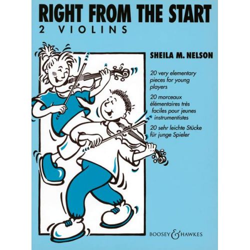 BOOSEY & HAWKES RIGHT FROM THE START - 2 VIOLINS