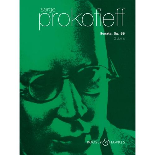 PROKOFIEV S. - SONATA FOR TWO VIOLINS OP. 56 - 2 VIOLINS
