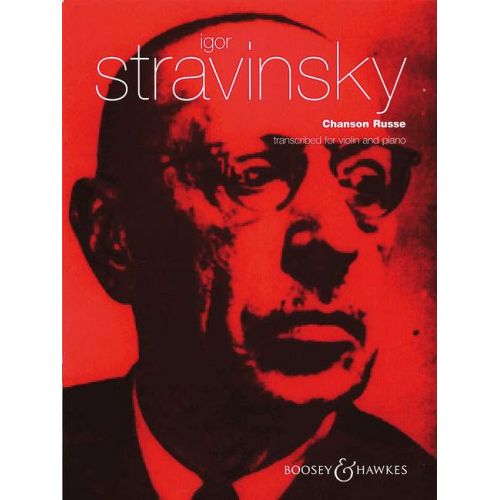 STRAVINSKY IGOR - CHANSON RUSSE - VIOLIN AND PIANO