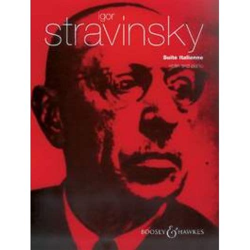 STRAVINSKY I. - SUITE ITALIENNE - VIOLIN AND PIANO