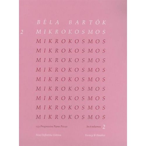 BARTOK BELA - MIKROKOSMOS VOL.2 - PIANO