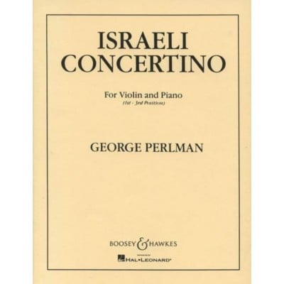 PERLMAN G. - ISRAELI CONCERTINO - VIOLON ET PIANO