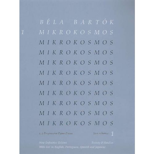  Bartok Bela - Mikrokosmos Vol. 1 - Piano