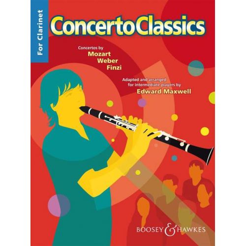 BOOSEY & HAWKES CONCERTO CLASSICS FOR CLARINET - CLARINET AND PIANO