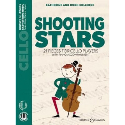 COLLEDGE K. AND H. - SHOOTING STARS - VIOLONCELLE & PIANO + ONLINE AUDIO