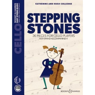 COLLEDGE - STEPPING STONES - VIOLONCELLE & PIANO + AUDIO ONLINE