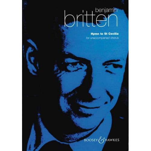 BRITTEN B. - HYMN TO ST. CECILIA OP. 27 - MIXED CHOIR 