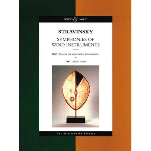 BOOSEY & HAWKES STRAVINSKY IGOR - SYMPHONIES OF WIND INSTRUMENTS (1920 & 1947) - WIND BAND