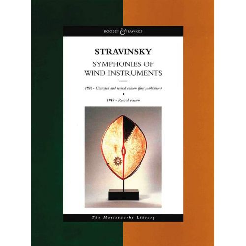 BOOSEY & HAWKES Stravinsky Igor - Symphonies Of Wind Instruments (1920 & 1947) - Wind Band