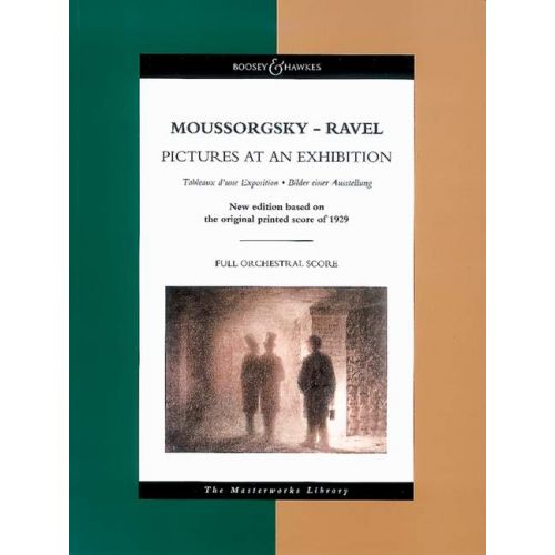 MUSSORGSKIJ MODEST (ARR.: RAVEL) - BILDER EINER AUSTELLUNG - CONDUCTEUR