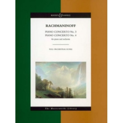RACHMANINOFF S. - PIANO CONCERTOS NO. 3 & 4 - PIANO AND ORCHESTRA