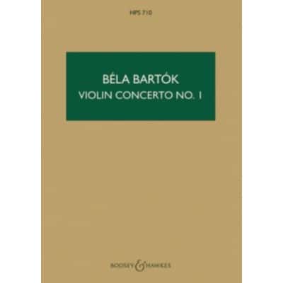 BARTOK B. - VIOLIN CONCERTO NO.1 OP.POSTH. - VIOLIN AND ORCHESTRA