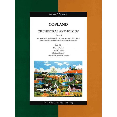 BOOSEY & HAWKES Copland Aaron - Orchestral Anthology Vol. 2 - Orchestra