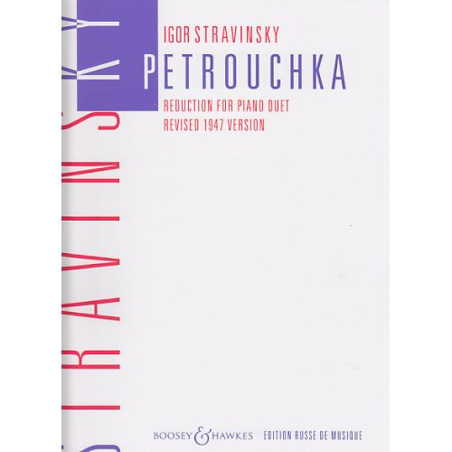 STRAVINSKY I. - PETROUCHKA - PIANO 4 MAINS