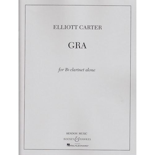 CARTER E. - GRA - CLARINETTE