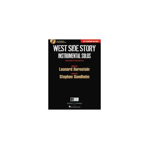 BOOSEY & HAWKES BERNSTEIN LEONARD - WEST SIDE STORY - ALTO SAXOPHONE AND PIANO