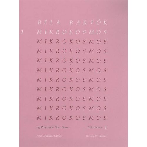 BARTOK BELA - MIKROKOSMOS VOL 1 - PIANO