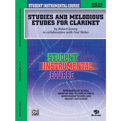 ALFRED PUBLISHING STUDIES AND ETUDES CLARINET 1 - CLARINET