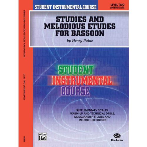 ALFRED PUBLISHING STUDIES AND ETUDES 2 - BASSOON