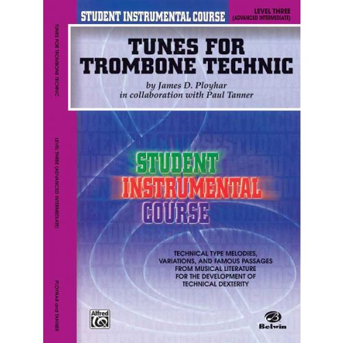 ALFRED PUBLISHING TUNES FOR TECHNIC 3 - TROMBONE