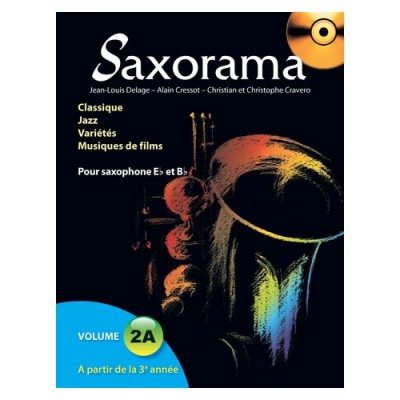 SAXORAMA VOL. 2A + CD