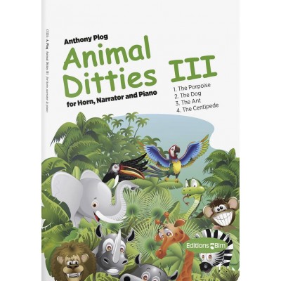 BIM PLOG A. - ANIMAL DITTIES III - COR & PIANO