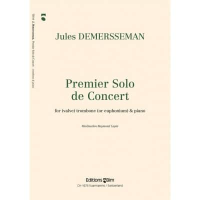DEMERSSEMAN - PREMIER SOLO DE CONCERT - TROMBONE (EUPHONIUM) & PIANO