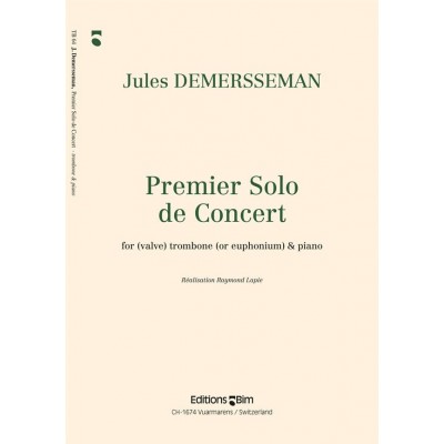 BIM Demersseman - Premier Solo De Concert - Trombone (euphonium) & Piano