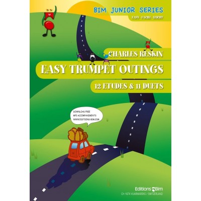 BIM RESKIN CHARLES - EASY TRUMPET OUTINGS - TROMPETTE