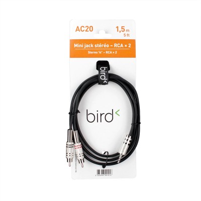 EAGLETONE AC20 - MINIKLINKE / 2 RCA MALE - 1,5M