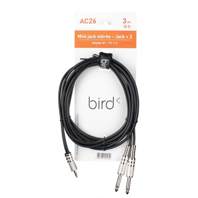 EAGLETONE AC26 - MINIKLINKE STEREO / 2 KLINKE MALE - 3M