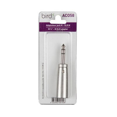 BIRD INSTRUMENTS ACO58 - KLINKE MALE - XLR MALE