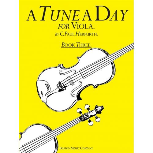 BOSWORTH A Tune A Day For Viola Book Three Vla - Viola