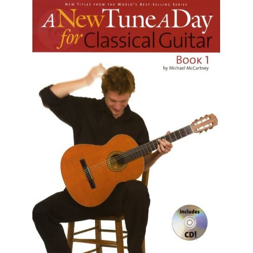 MICHAEL MCCARTNEY - A NEW TUNE A DAY CLASSICAL GUITAR BOOK 1 + CD - CLASSICAL GUITAR