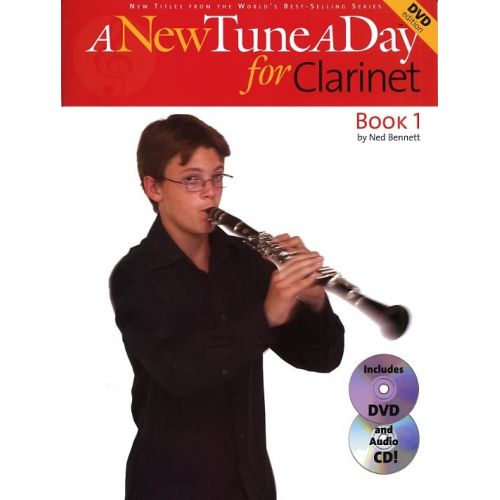 A NEW TUNE A DAY CLARINET BOOK 1 + CD/DVD - CLARINET