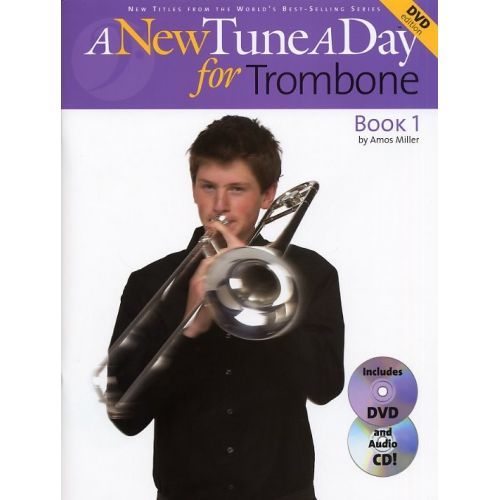 MILLER AMOS - A NEW TUNE A DAY FOR TROMBONE - TROMBONE