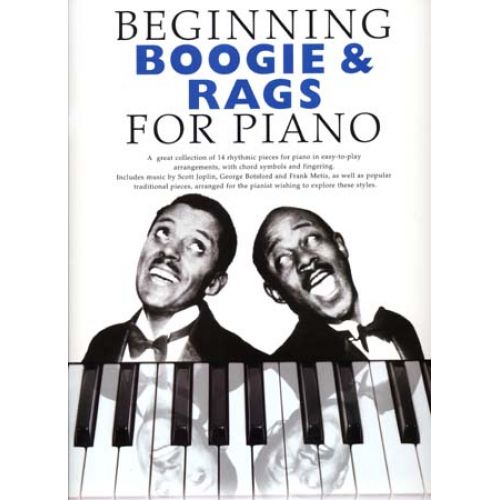 BEGINNING BOOGIE & RAGS FOR PIANO