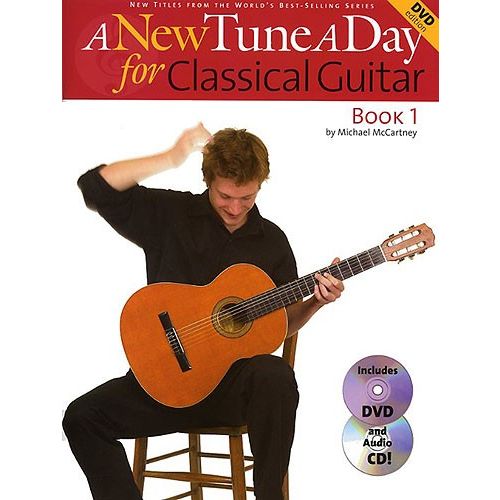 MCCARTNEY MICHAEL - A NEW TUNE A DAY FOR CLASSICAL GUITAR - GUITAR