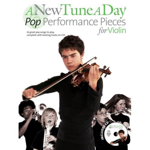 A NEW TUNE A DAY - POP PERFORMANCE PIECES - VIOLIN