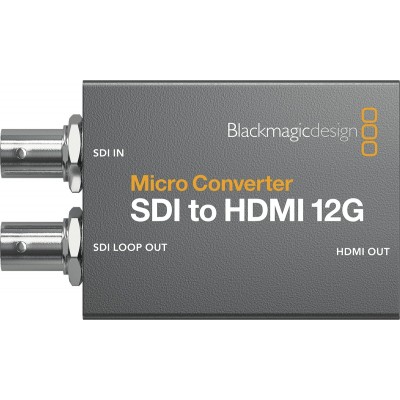 BLACKMAGIC DESIGN MICRO CONVERTER SDI TO HDMI 12G PSU