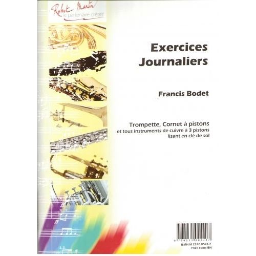 ROBERT MARTIN Bodet - Exercices Journaliers