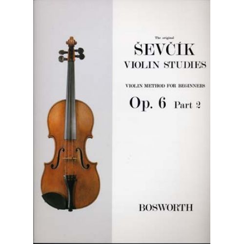 SEVCIK - VIOLIN STUDIES OP.6 PART 2 FOR BEGINNERS
