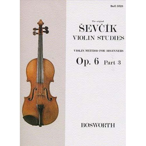  Sevcik - Etudes Op.6 Part 3 - Violon