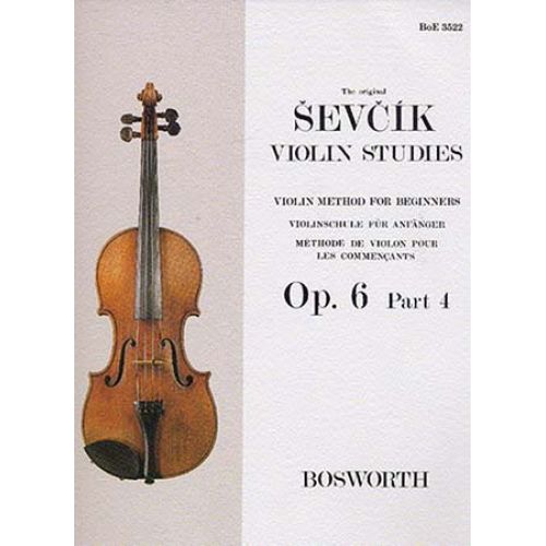 SEVCIK - VIOLIN STUDIES OP.6 PART.4