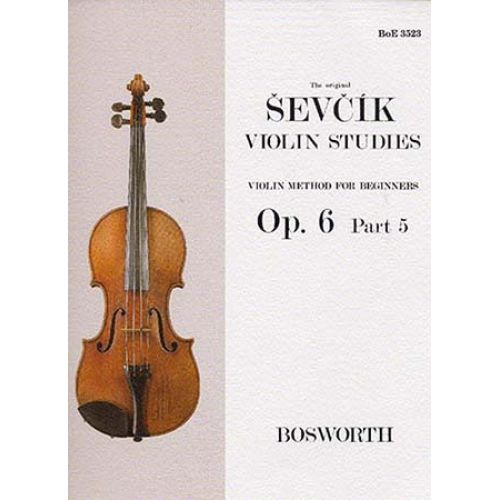 SEVCIK - VIOLIN STUDIES OP.6 PART 5